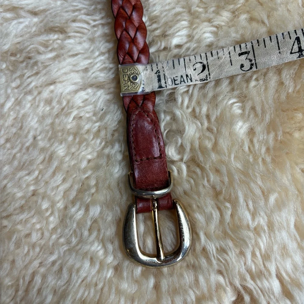 Vintage Braided Leather Belt - Picture 4 of 5